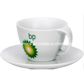 Bend Handle Coffee Mug y placa